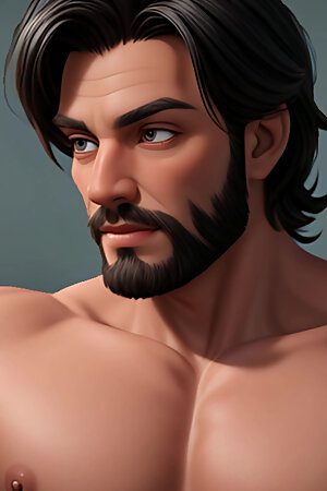 Unreal Hunks Handsome 3D Cgi Men