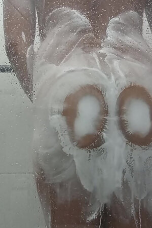Sissy Boy Taking a Shower After Giving Her Ass to Her Owner