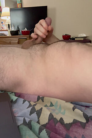 Big dick masturbation cumshot