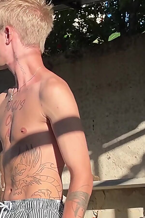 Backstage Caught a Guy with a Big Dick Looking at Me and Jerking off, Deep Throat Blowjob and Anal Fuck Finished