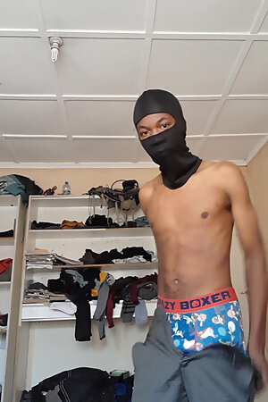 Horny big black teen