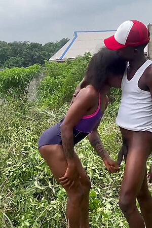 A Quick and Fast Ass Eater Outdoor Scene