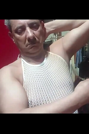 JOSE CASTELL BLACK CARESSES HIS ARMPITS 4