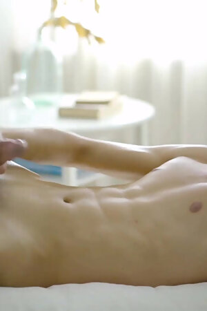 Horny Brunette John F Strokes And Milks His Juicy Fat Cock!