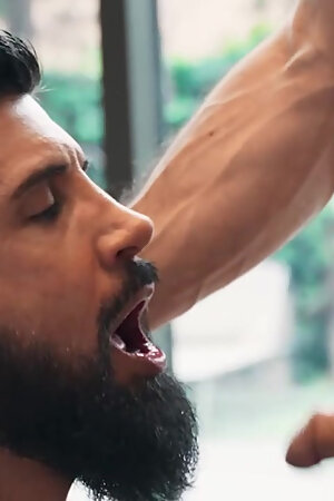 MEN - Bearded Hunk Marco Napoli Fucks A Load Out Of Justin Jett Before Cumming On His Face