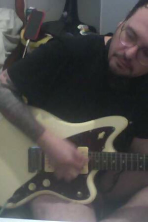 julot guitar rock and roll fetish art porno rock depravator play guitar nude brazil