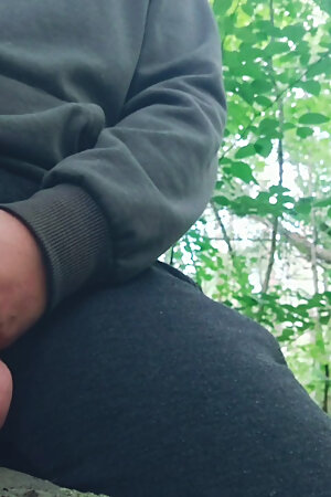 When you walk, you should always jerk off your dick and empty your balls.