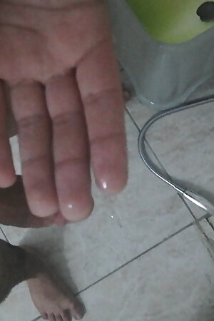 I misbehaved in the bathroom, I eheh