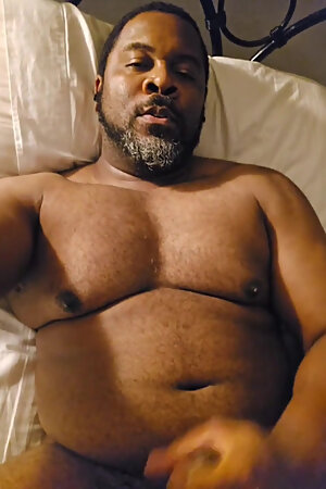 Horny BBC Wanking in Bed