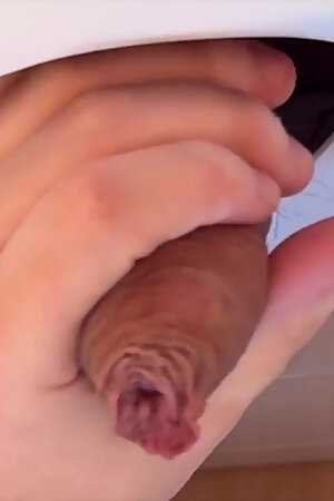 Daddy with a Thick Uncut One - Quiet, Focused, and Full of Intent