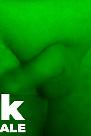 Suck my Dick. Fantasy Man on Green (vertical video)