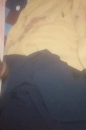 Crazy dude masturbating in his room.