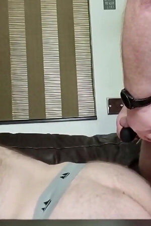 Daddy Cums on Boy & Cleans up