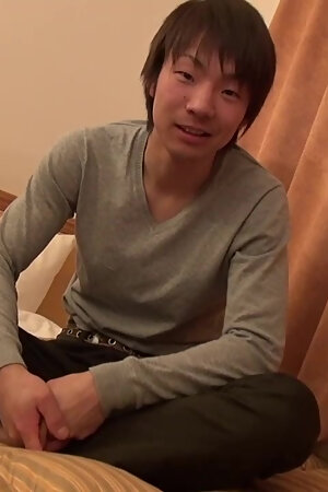 Beautiful Satoshi Teases His Body And Shows Off His Solo Dick Rubbing