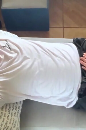 Jock Gets Heat From Top View