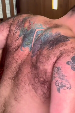 Two Hairy Bears Bareback Anal Raw Gay Fuck