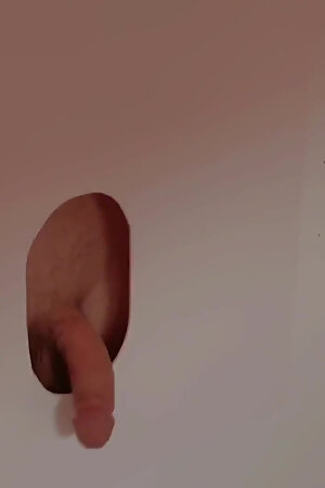 Cum Ladle at the Gloryhole - Student Gives Me His Load