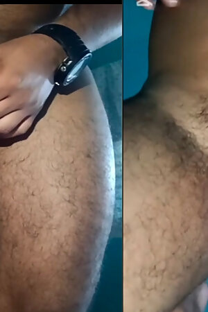 I masturbate with my hand when my penis is erect.