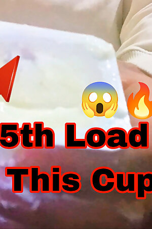 Moroccan Cream King - 5th Cumshot in a Danone Yogurt Cup 🍦💦   Arab Fetish Fun 🔥 4k