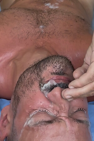 Snot, drool piss and cum on my bed