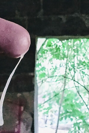 Need a place to cum! Part 10. Summer wank and cum in abandoned building near by street