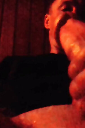 Guy stacks solo play big white D to porn