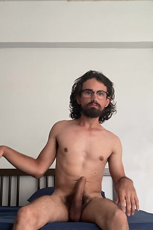 Guy With Cerebral Palsy is Jerking Off in His New Thailand Apartment