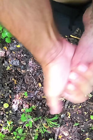 Cumshot in Nature