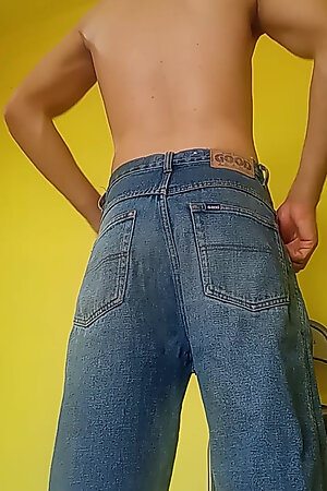 I tore my pants to show off the best cock in the world. Oh how attractive I am.