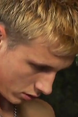 Bad guy tastes his coach's monster cock