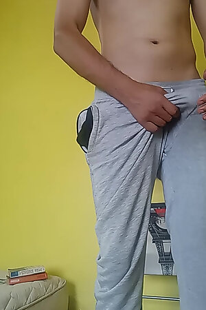 In my free time I masturbate to release my negative energy. Oh, how sexy I am.