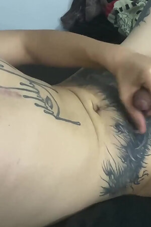 Gay Masturbates Solo on Vacation